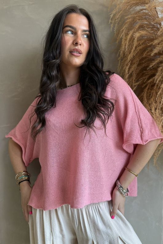 Conrad Box Cotton Knit Candy